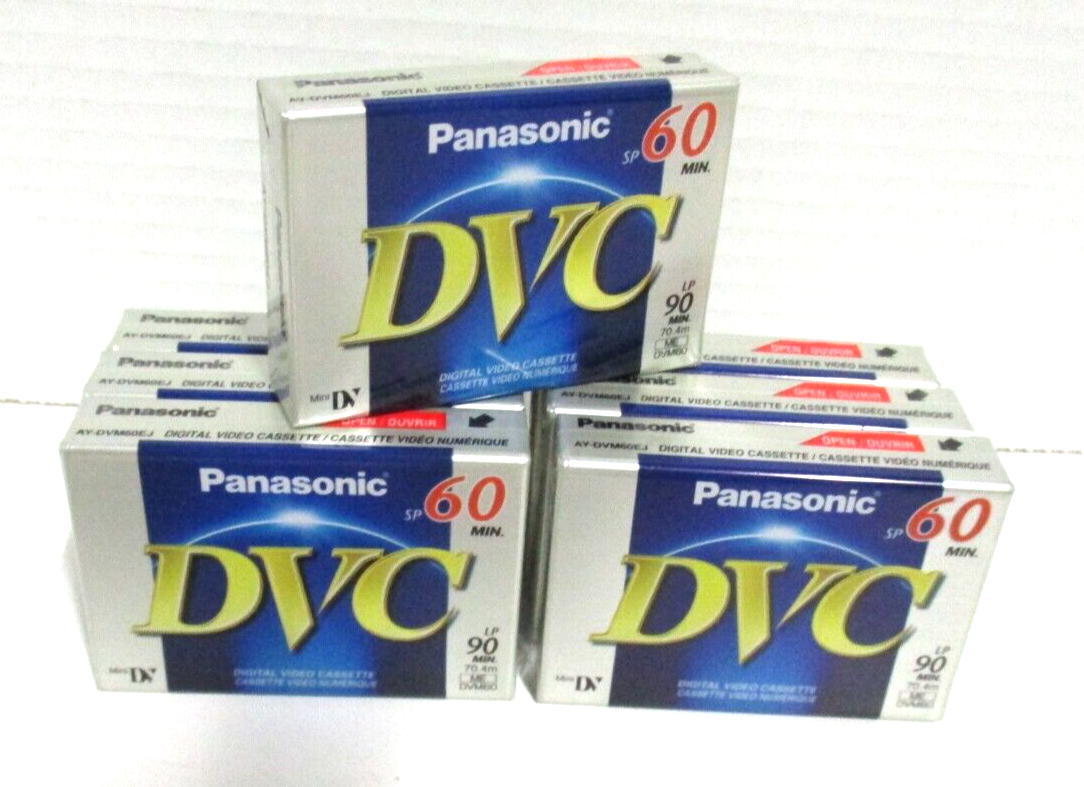 Panasonic AY-DVM60V5×10 Amazon.com: Panasonic Mini DVC Digital Video Tape AY-DVM60EJ