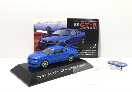 1/43 日産 スカイライン GT-R Vspec2 (BNR34) Blue 1/43 日産 スカイライン GT-R Vspec2 (BNR34) Blue 1/43 Make Up
