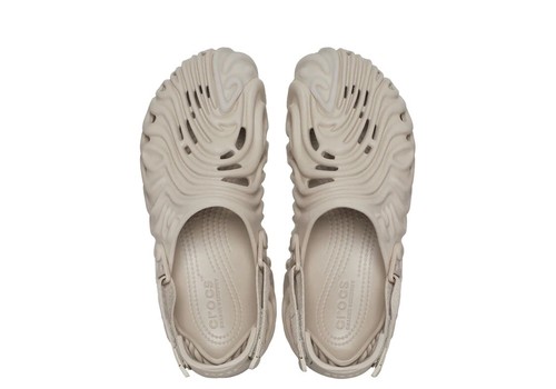Pre-owned Crocs Pollex Clog By Salehe Bembury Horchata Men's Size 6 In Hand Ship Now In Gray