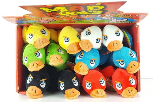 Mad Ducks P.I.I 2011 Plush W/ Quack Sounds Kids Toy Gift 3+ Yellow Duck Only