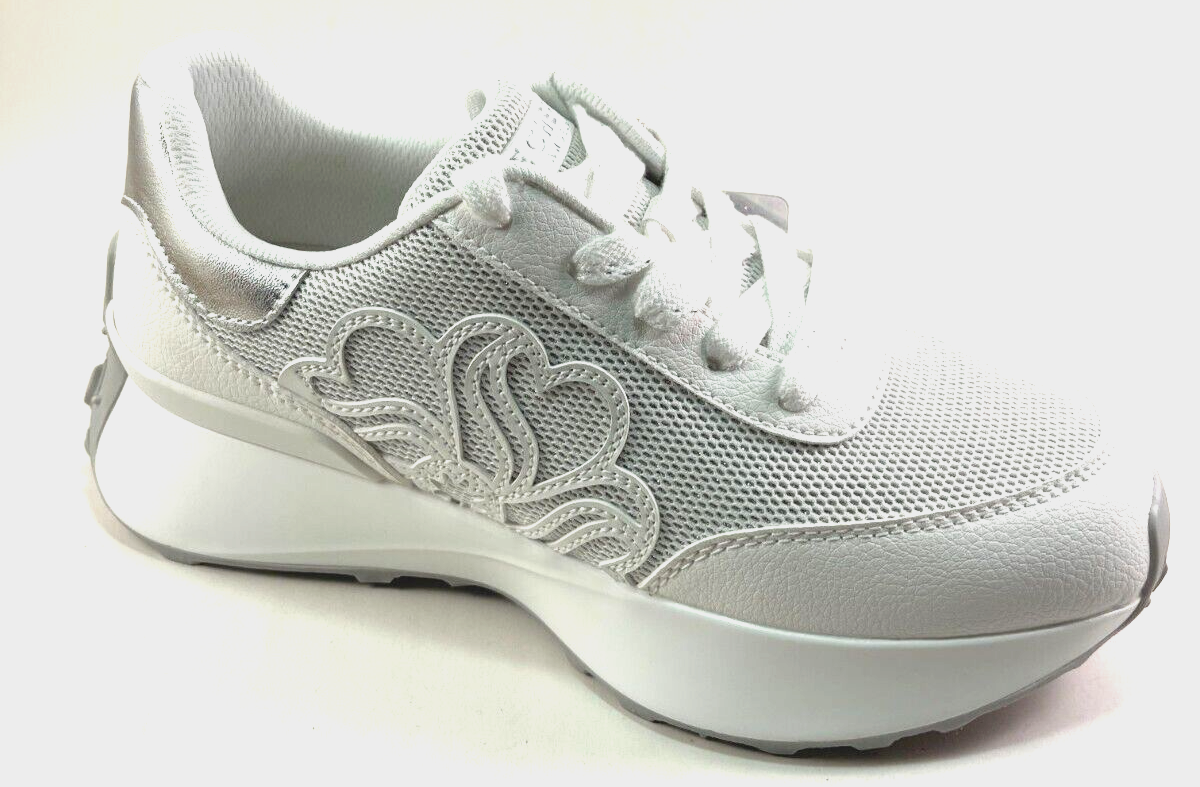 Skechers 177755 White Memory Foam Lace Up Fashion Sneaker | eBay