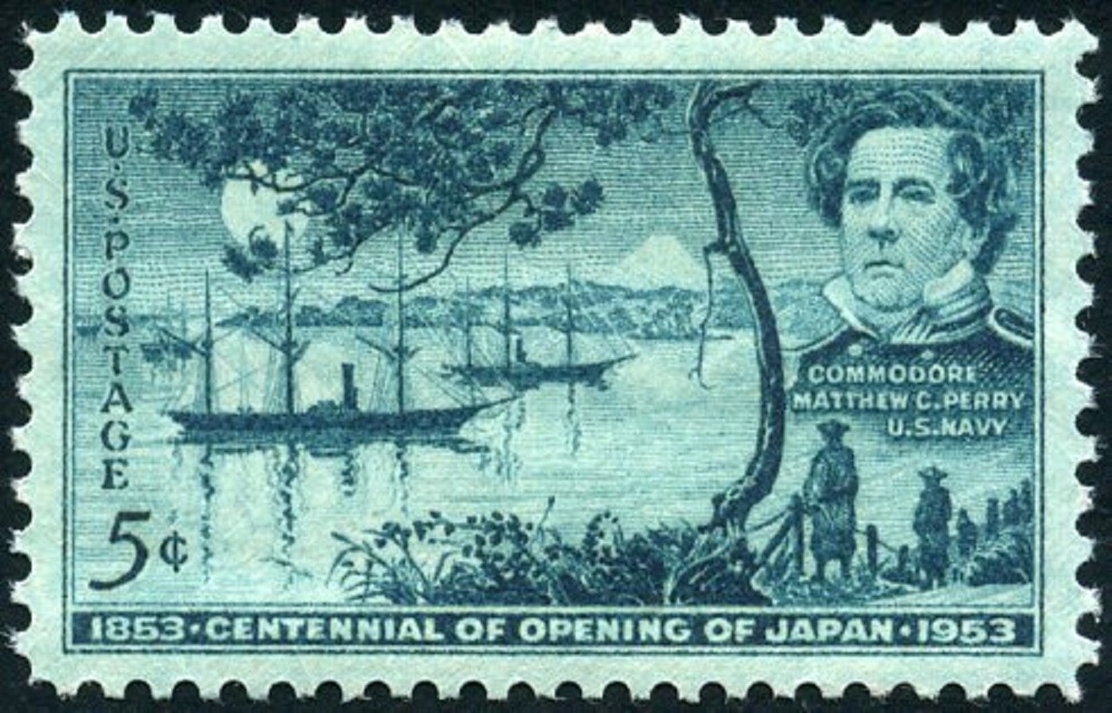 USA 1953 - The Opening of Japan Centennial Issue, 1853-1953