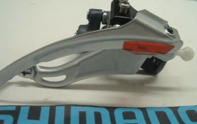 sil M570 Neu Shimano Deore LX BK Nummern MTB Vorne Derailleur 31.8MM TP//TS