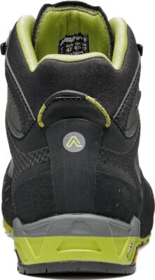 Pre-owned Asolo Eldo Mid Lth Men's Hiking Boots, Graphite/green Oasis, M12