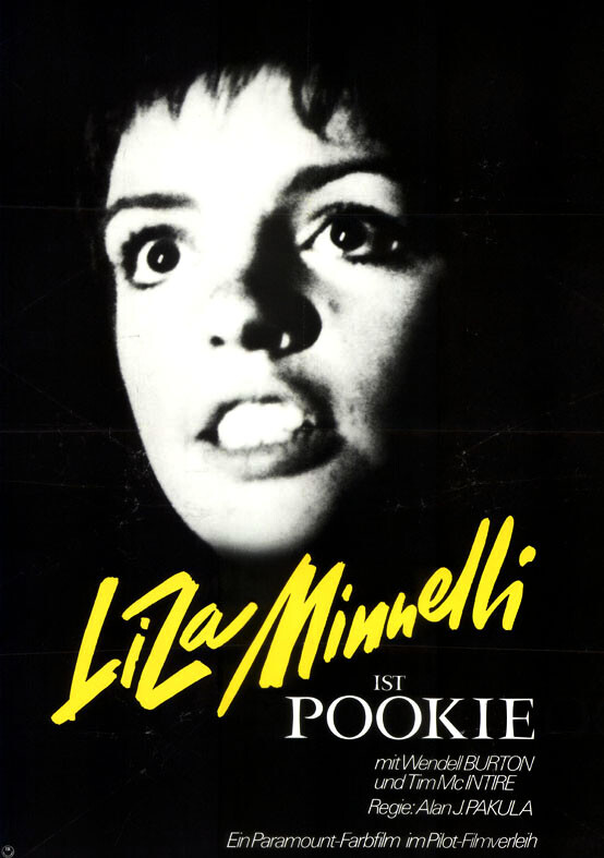 Pookie ORIGINAL A1 Kinoplakat Alan J. Pakula / Liza Minnelli SCHLECHTER ZUSTAND