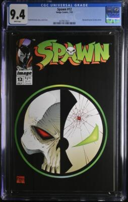 Spawn 12 - Bloodwulf Poster 1993 - Todd McFarlane - CGC Graded 9.4