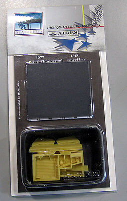 Aires 1/48 4077 P-47D Thunderbolt Wheel Bay Resin Set