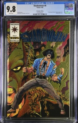 Shadowman #0, Valiant, Chromium Edition, WA Cover,  CGC 9.8 Near Mint/MINT