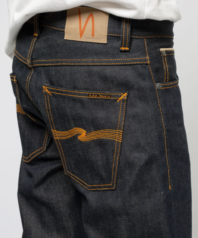 Pre-owned Nudie Jeans Grim Tim Dry Selvage 13.5 oz Japanese Selvage 111205