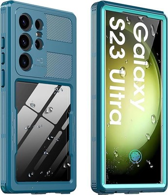 For Samsung Galaxy S23 Ultra/S24 S23 Waterproof Full hard bak hard Silicon case