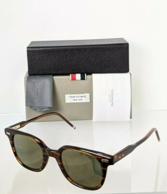 Pre-owned Dita Brand Authentic Thom Browne Sunglasses Tbs 405-b-t Wlt Tb405 Brown Frame In Green