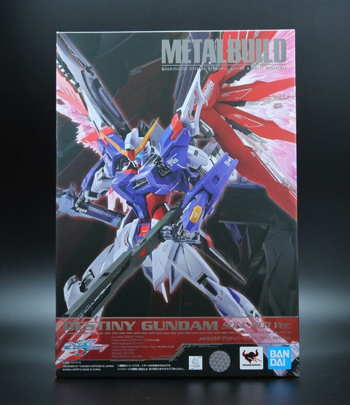 BANDAI - L BUILD デスティニーガンダム SOUL RED Ver.① 抽選販売】METAL BUILD デスティニーガンダム SOUL RED Ver