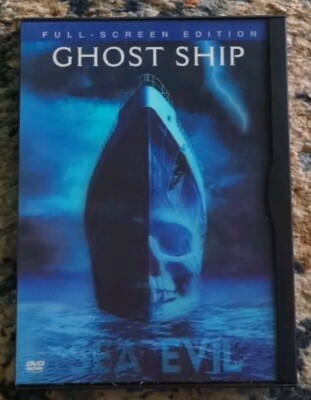 Ghost Ship (DVD, 2003, Widescreen) Hologram Lenticular Snap Case