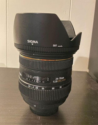 Sigma DG 24-70mm f/2.8 HSM EX DG IF ASP Lens For Nikon