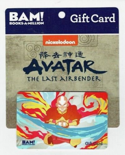 BAM! Gift Card - Books-A-Million - Avatar - The Last Airbender - 2021 - No Value