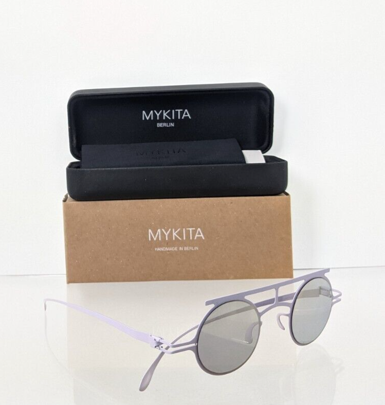 Pre-owned Mykita Brand Authentic  Sunglasses Hamilton Col F19 Mauve 38mm Frame In Gray