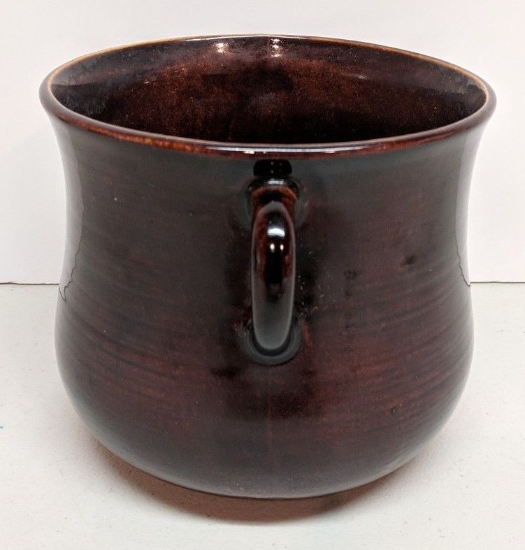 Vintage/Antique Brown Handled Red Wing Pot 5 3/4