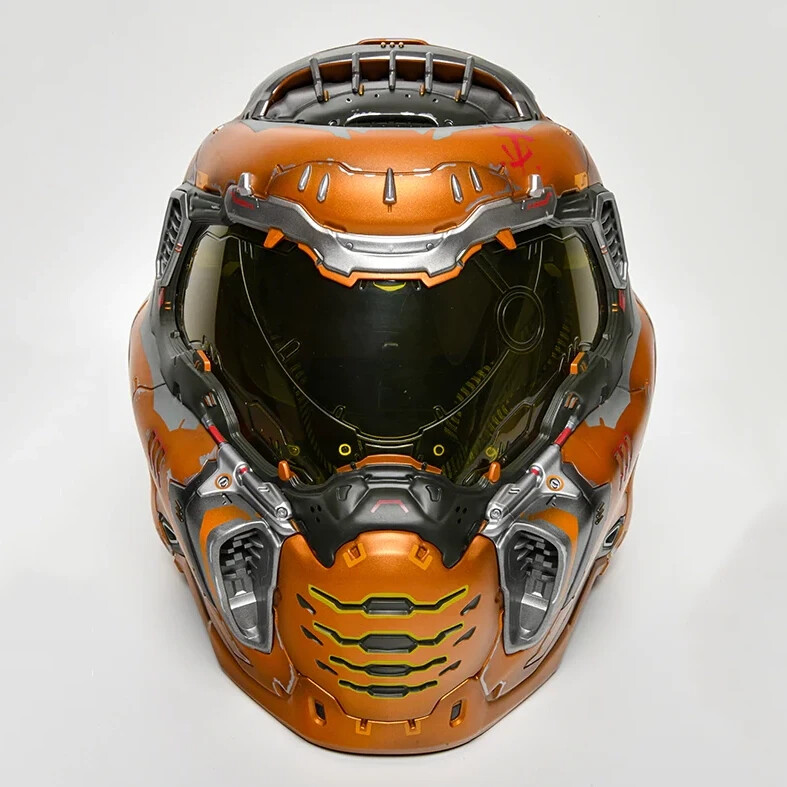 Doom Eternal Phobos Collector's Edition Helmet + Lights