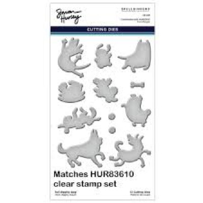 Spellbinders - METAL CUTTING DIES - HOT DIGGITY DOG - S6-214