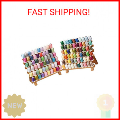 Simthread 120 Madeira Colors Polyester Machine Embroidery Thread Kit 550Y(500M) 