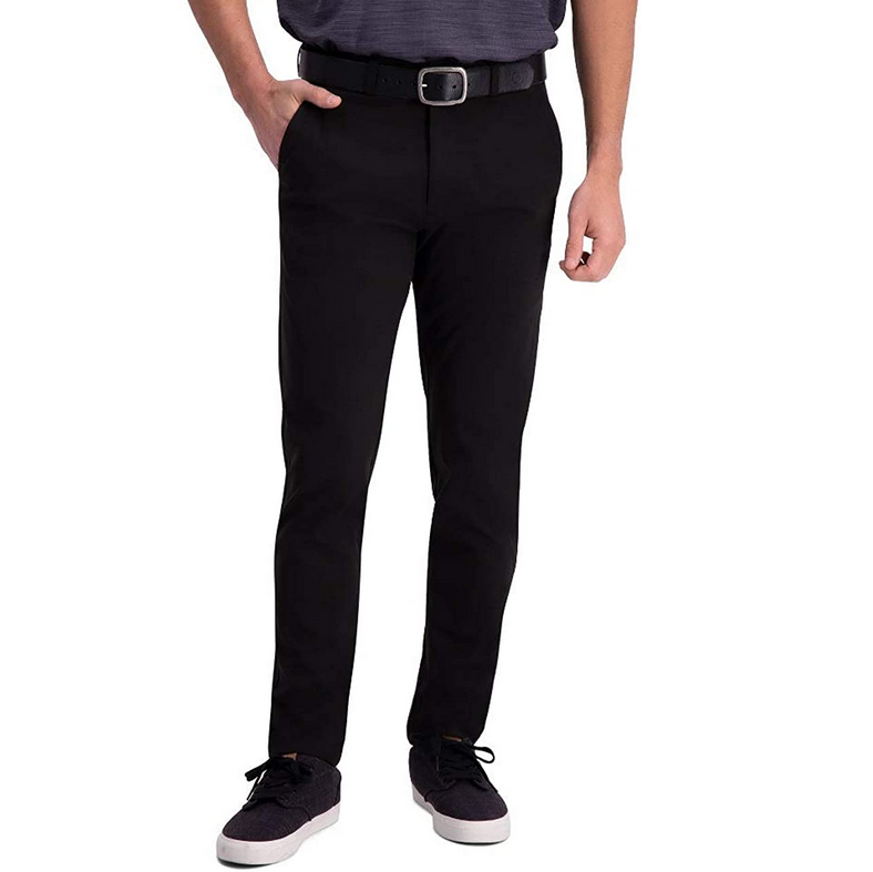 Haggar Active Series Slim Fit Flat Front Tech Pant 29