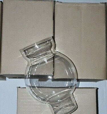 X 2 NEW Replacement Chimney Funnel Glass Globes for Pigeon lamp or similar