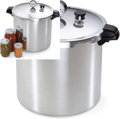 Presto 01781 23 Quart Pressure Canner and Cooker Silver