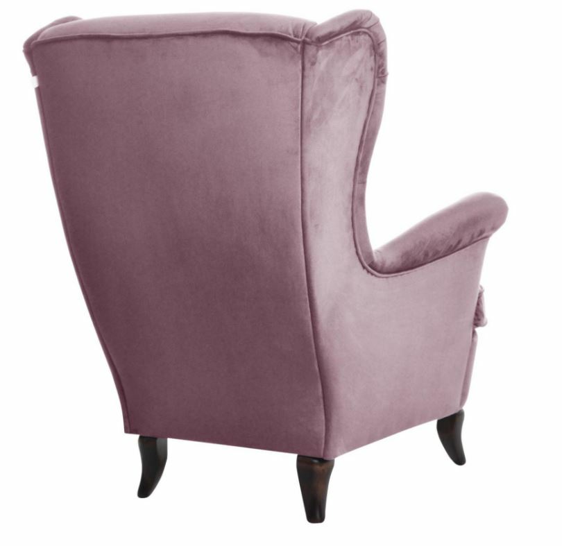  CHIPPENDALE LOOK SAMTSTOFF FARBEN OHRESSESSEL TV SESSEL POLSTERSESSEL NEU 