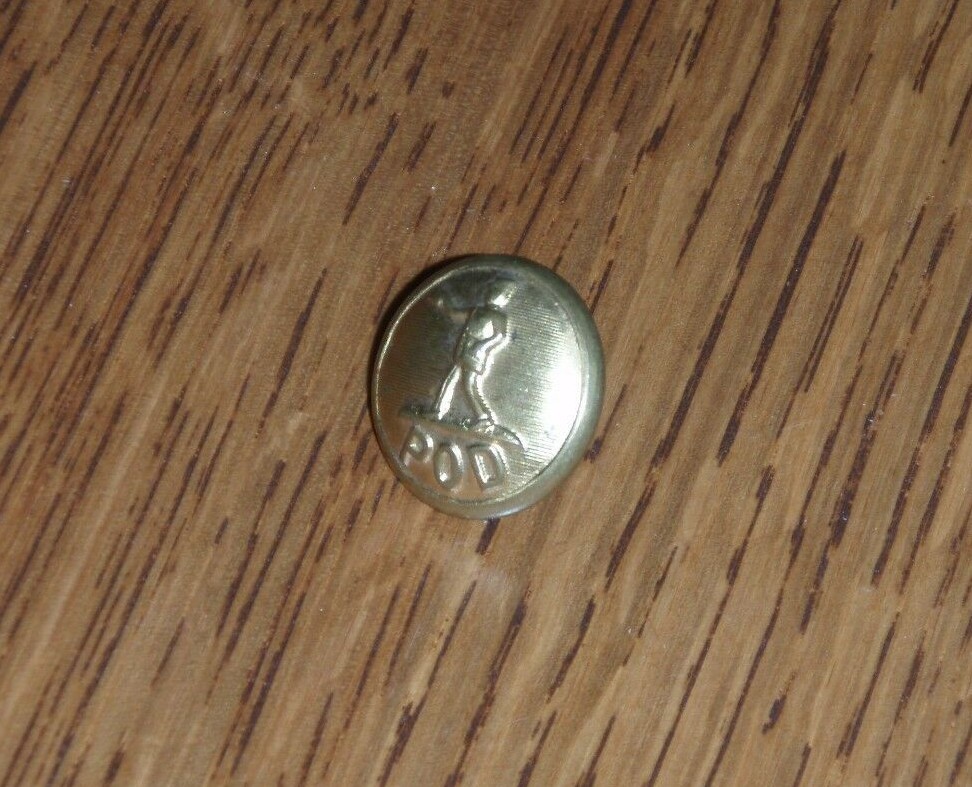 Vintage Post Office Department POD Uniform Button (The Bloch Co, Cleveland, OH)