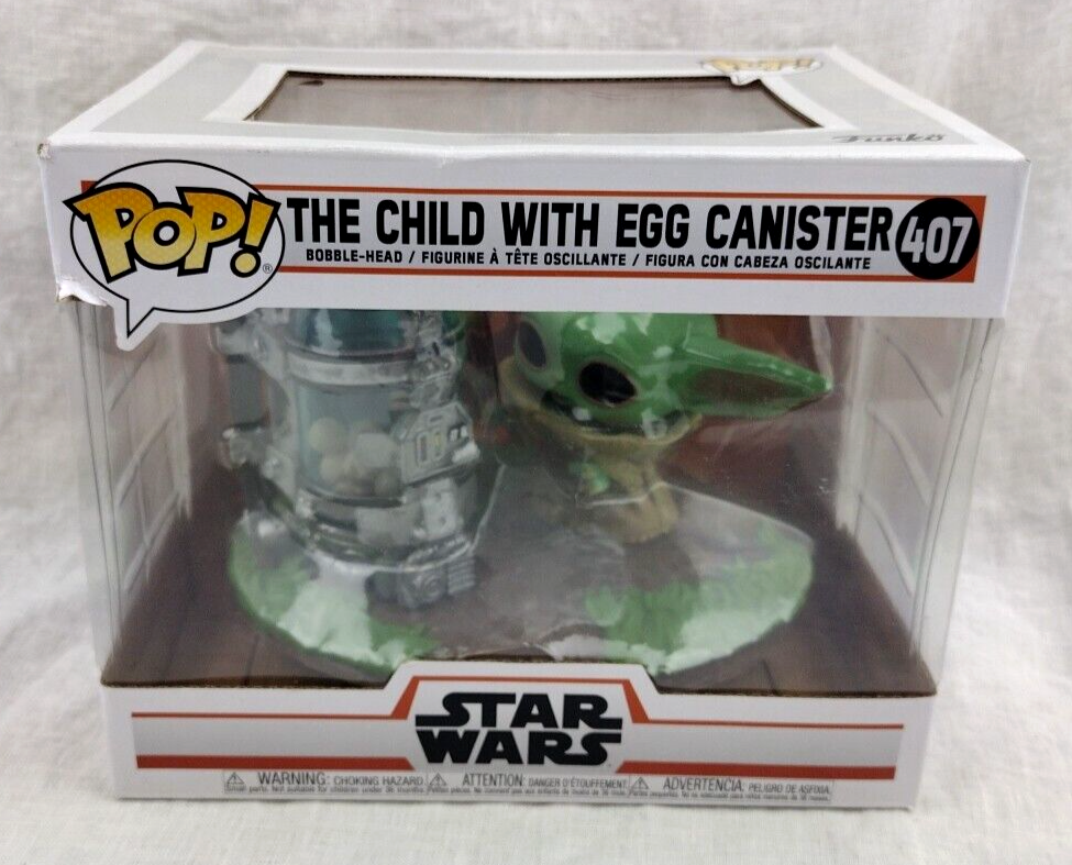 Funko Pop! Deluxe: Star Wars - The Child with Egg Canister #407