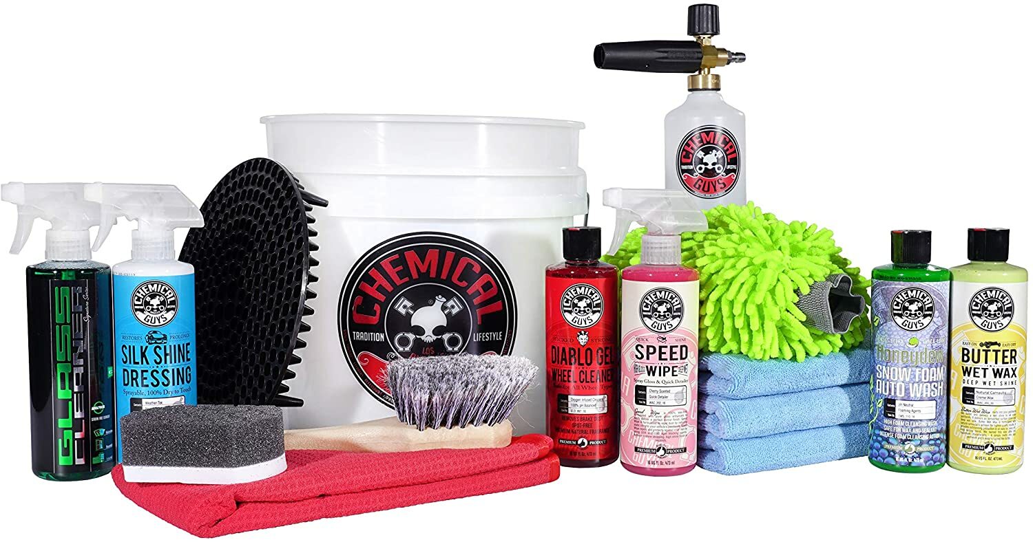 Chemical Guys Hol169 16piece Arsenal Builder Wash Kit With Torq Foam