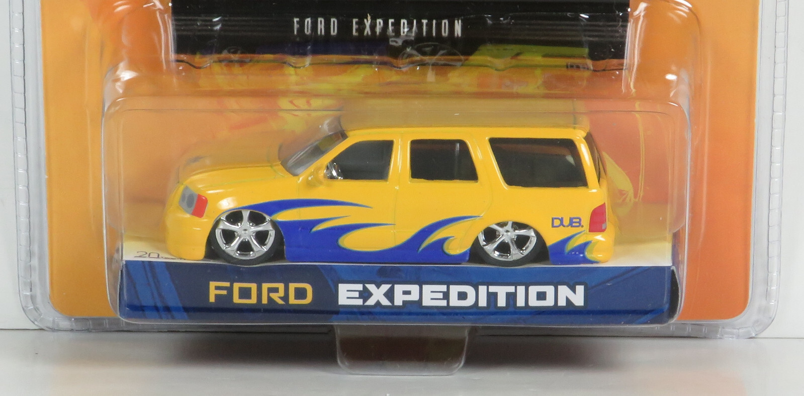 Jada Dub City 2003 Ford 03 Expedition #028 Yellow & Blue 1