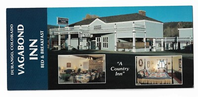 Vagabond Inn, Durango, Colorado USA large postcard