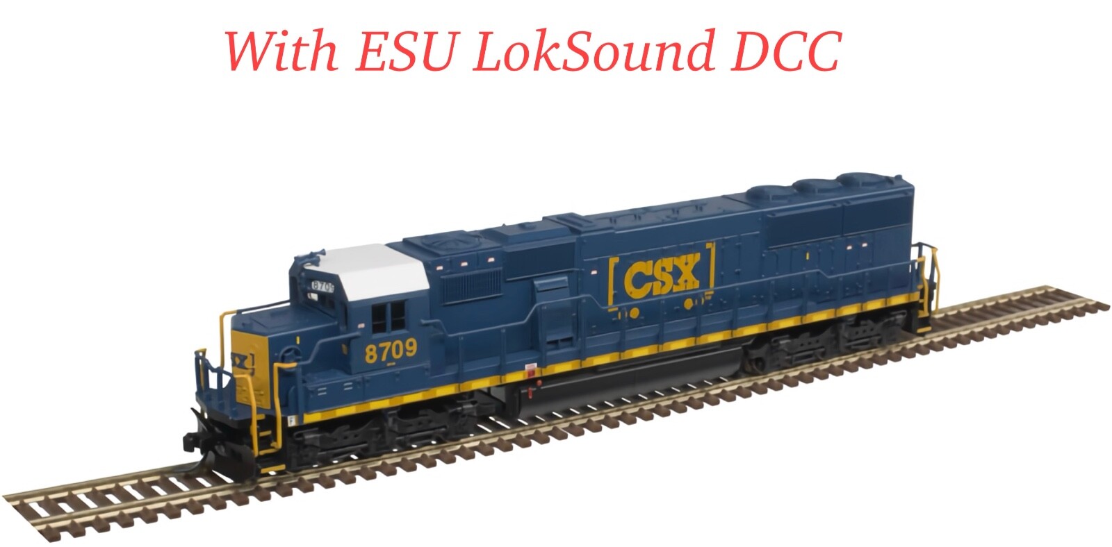 N Scale Atlas 40003984 SD60 CSX YN3B #8709 w/DC DCC ESU N Scale Atlas 40003984 SD60 CSX YN3B #8709 w/DC DCC ESU