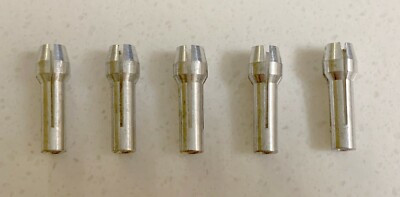 5 PIECE LOT NEW DREMEL 1/8'' COLLETS #480 ROTARY TOOL COLLET 480