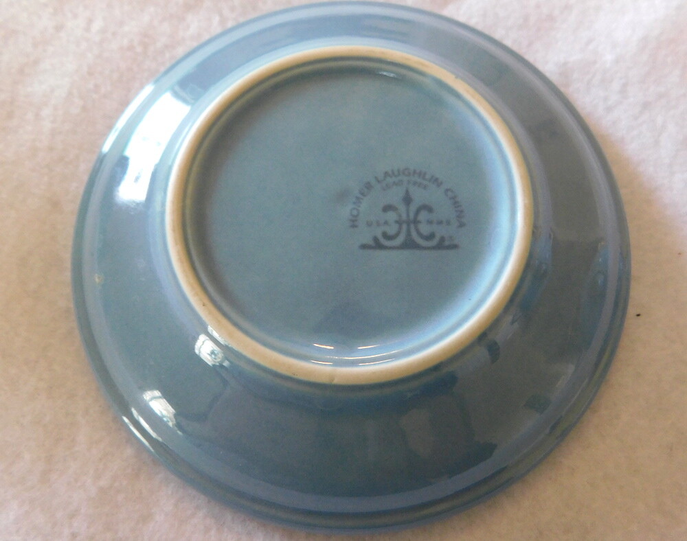 Fiestaware Periwinkle Demi Cup Saucer Fiesta Retired Blue Childs Set Demitasse