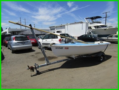 1988 Schock Lido 14 Sailboat 14-Feet with Trailer NO RESERVE