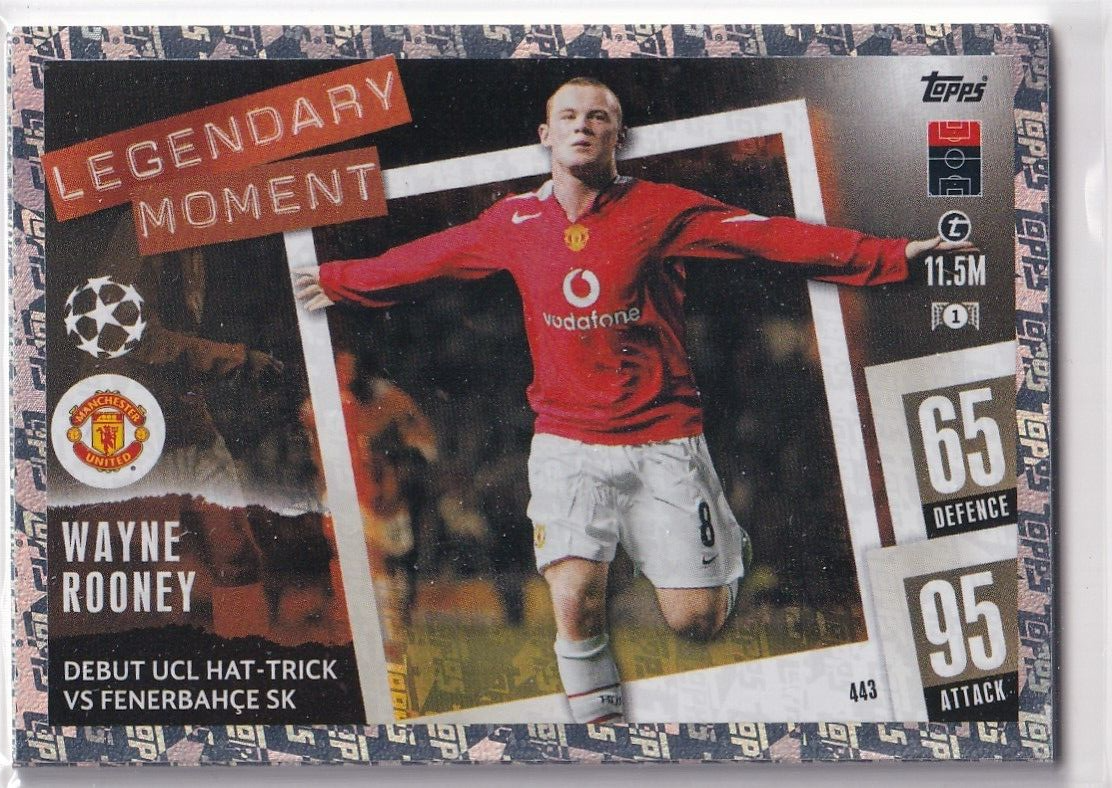Topps Match Attax Champions League 23/24 No. 443 Wayne Topps Match Attax Champions League 23/24 No. 443 Wayne