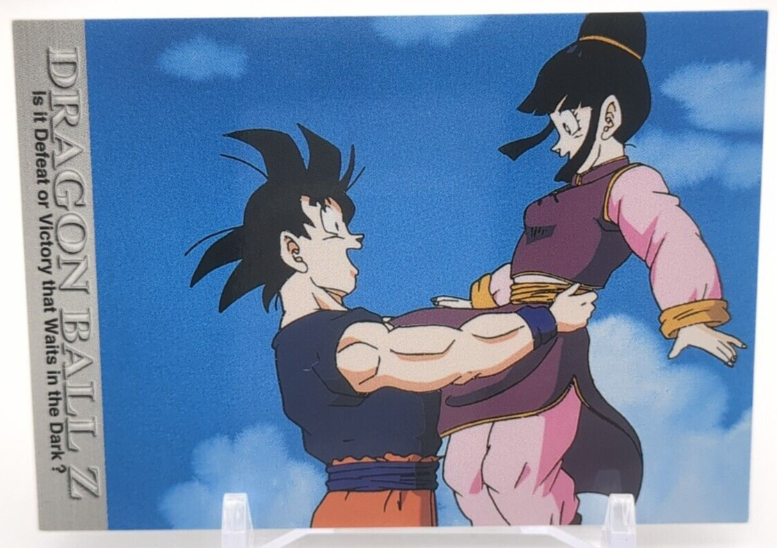 Son Goku Chi-Chi #PZ N-119 Dragon Ball Z Card Amada TOEI Son Goku Chi-Chi #PZ N-119 Dragon Ball Z Card Amada TOEI