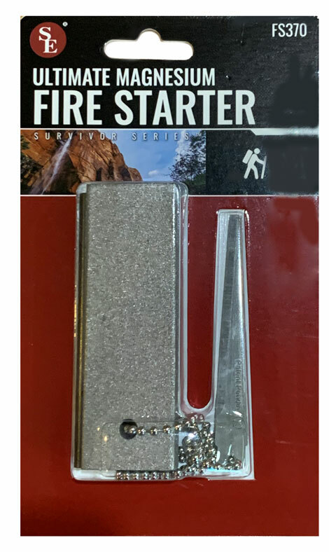 MAGNESIUM FIRE STARTERS BLOCK EMERGENCY FLINT SURVIVAL CAMPING