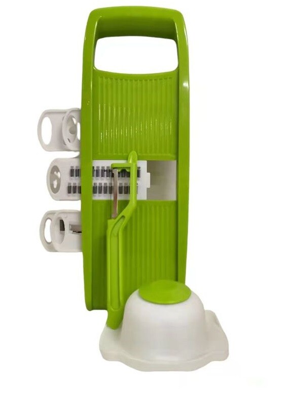 Grattugia Affettatrice Multiuso 5in1 Lame Mandolina Frutta Verdura Formaggi bal