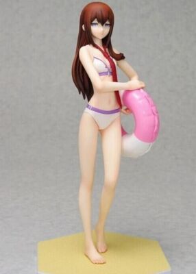 Anime Steins Gate Makise Kurisu swimwear PVC Action Figure New No Box 16cm