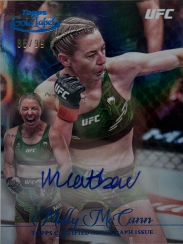 2024 Topps Gold Label UFC - Molly McCann #GLA-MMC