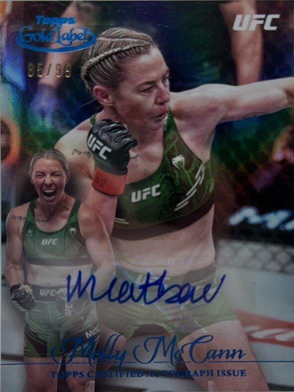 2024 Topps Gold Label UFC - Molly McCann #GLA-MMC