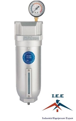 1'' Large Body Industrial Compressed Air In Line Oil Coalescing Filter Oilesser