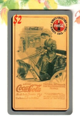 SPRINT Coca-Cola, Horse and Buggy ( 1995 ) Phone Card ( $0 - EXPIRED )