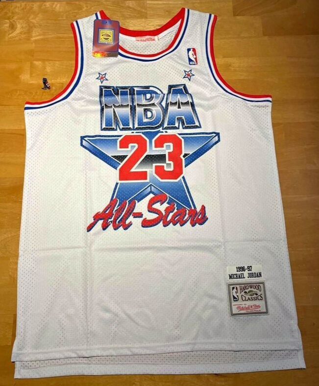 Chicago Bulls Authentic Mitchell & Ness Michael Jordan 1996