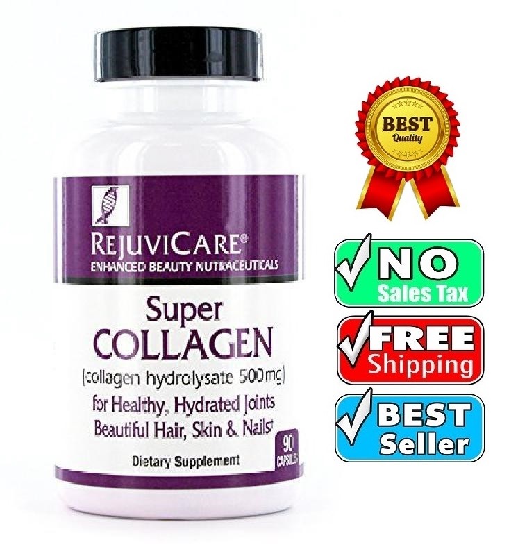 Rejuvicare Super Collagen Capsules for Beauty Healthy Joints Hair Skin & Nails *