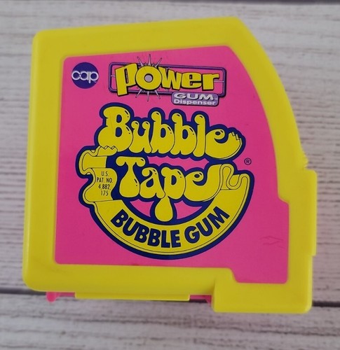 RARE! Vintage BUBBLE TAPE POWER GUM DISPENSER | eBay