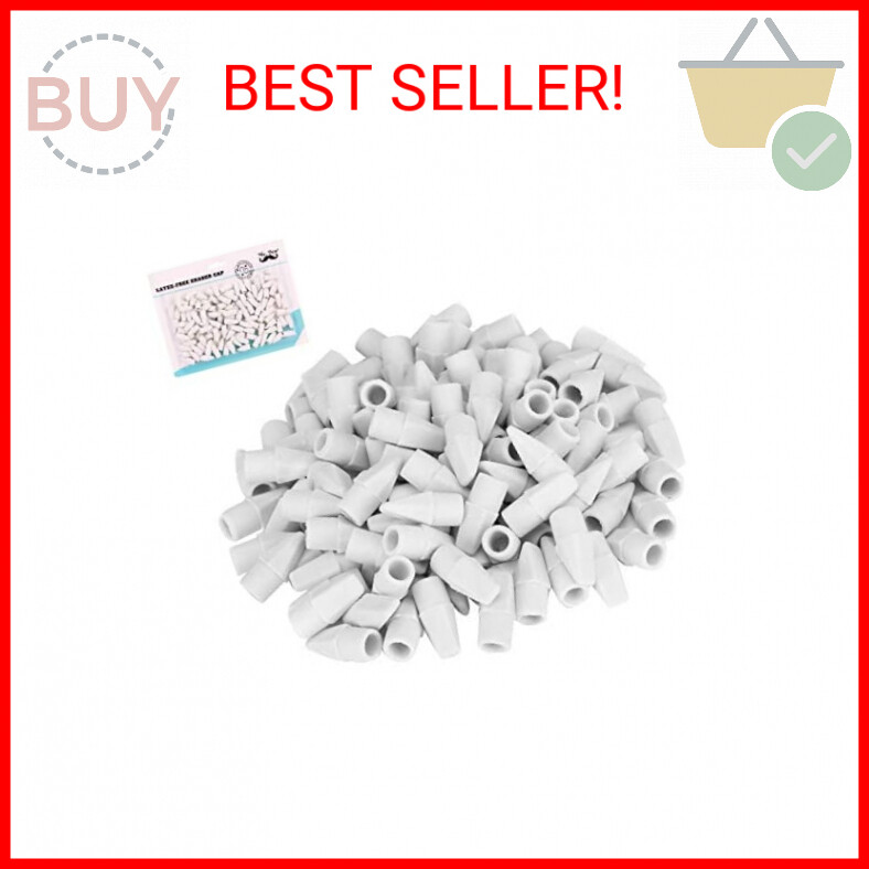 Top Erasers, 120 Pc, Eraser Tops, Eraser Caps For Pencils,